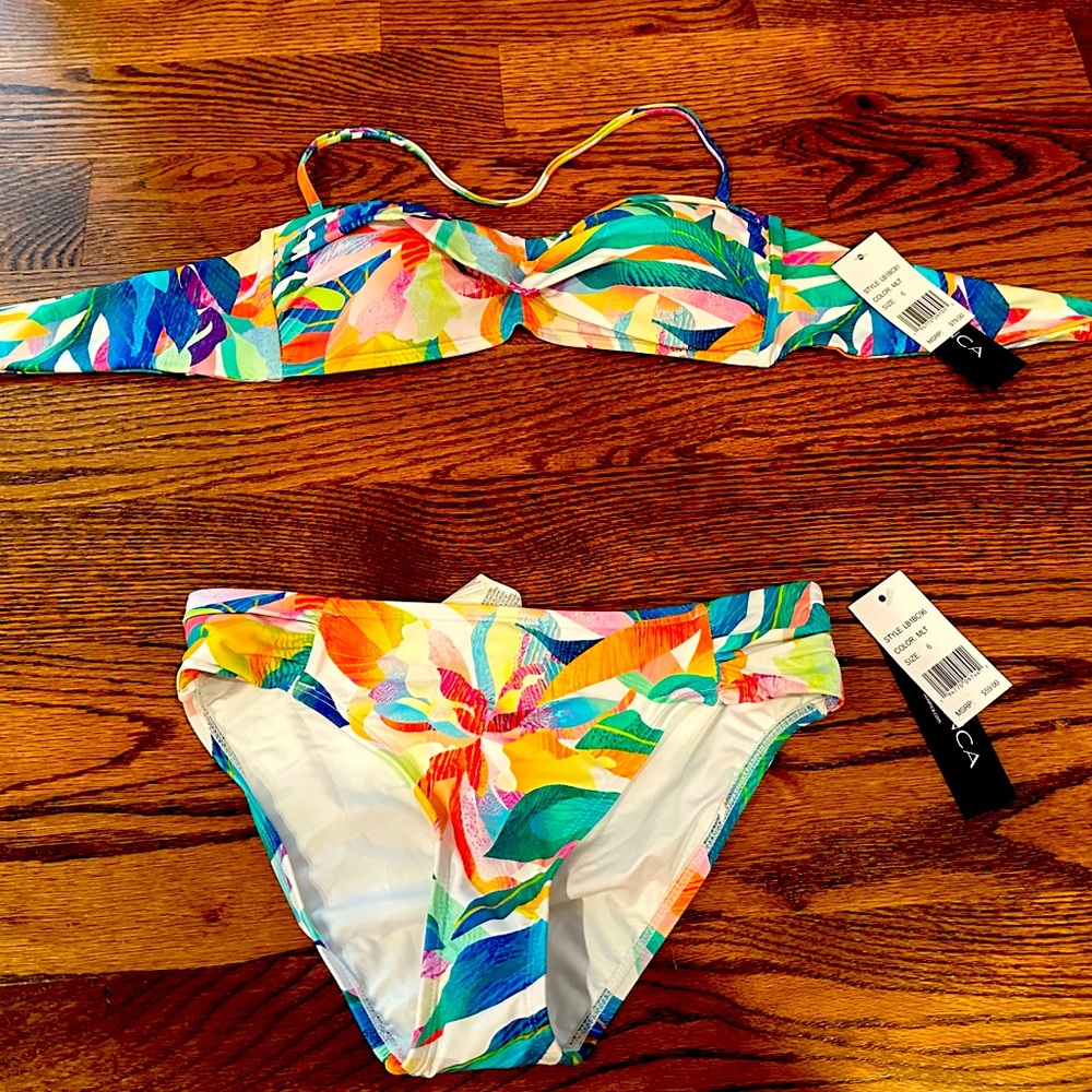 BNWT La Blanca bikini.  Size 6